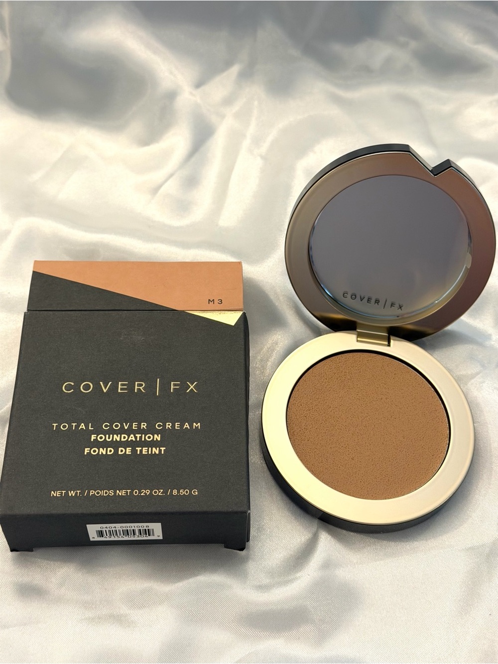 Cover Fx Total Cover Cream Foundation With Sponge Shade M3 Size 0.29 oz / 8.50 g
